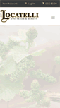 Mobile Screenshot of locatelliwinery.com